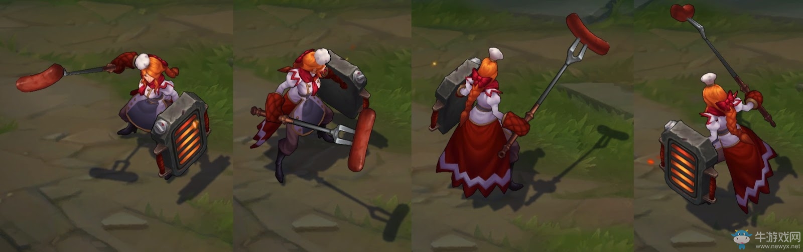 《LOL》美食英雄系列皮膚