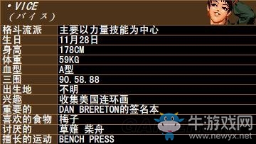 《拳皇》拳皇系列人物背景資料圖鑒