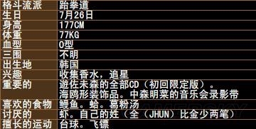 《拳皇》拳皇系列人物背景資料圖鑒