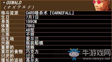 《拳皇》拳皇系列人物背景資料圖鑒