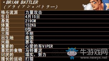 《拳皇》拳皇系列人物背景資料圖鑒