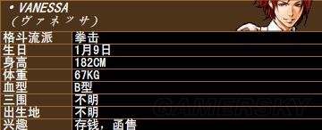 《拳皇》拳皇系列人物背景資料圖鑒