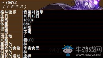 《拳皇》拳皇系列人物背景資料圖鑒