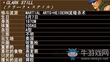 《拳皇》拳皇系列人物背景資料圖鑒