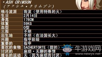 《拳皇》拳皇系列人物背景資料圖鑒