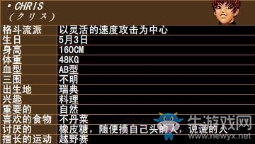 《拳皇》拳皇系列人物背景資料圖鑒