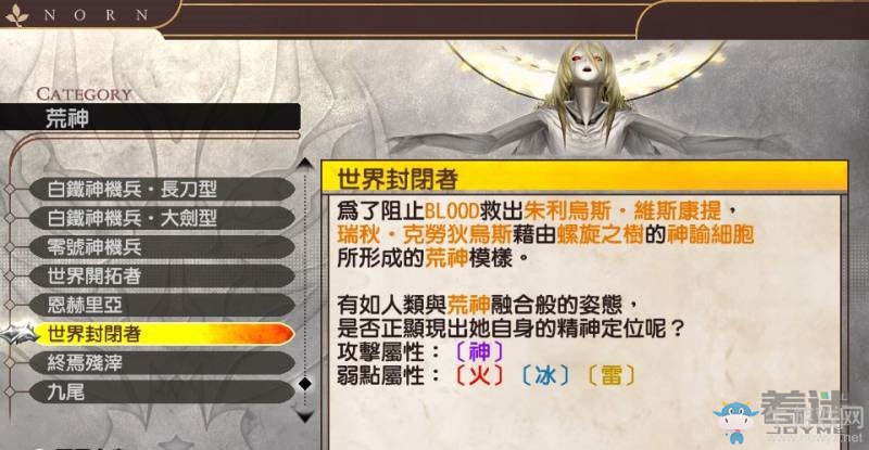 《噬神者2：狂怒解放》荒神圖鑒