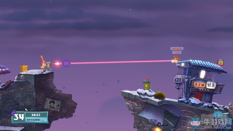 《百戰(zhàn)天蟲(chóng)W.M.D》操作教程及全20關(guān)視頻攻略