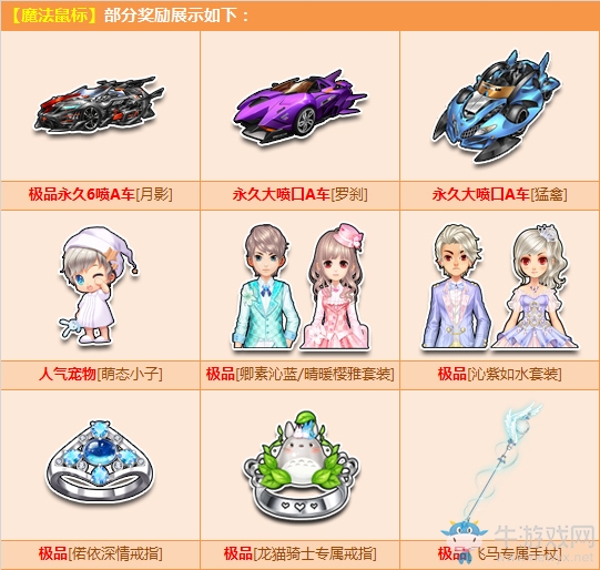 《QQ飛車》魔法鼠標(biāo) 變形大噴口A車齊獻(xiàn)禮！