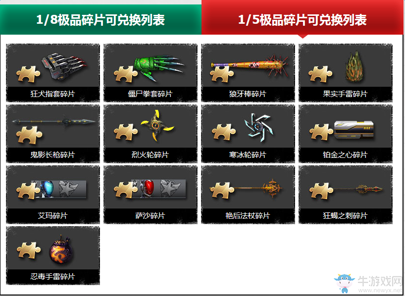 《逆戰(zhàn)》極品碎片兌換活動(dòng) 極品碎片兌換神器