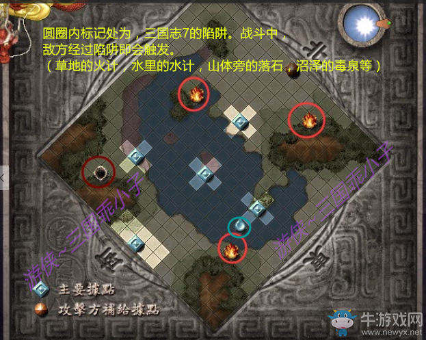 《三國志13威力加強(qiáng)版》威名戰(zhàn)術(shù)要沖要塞系統(tǒng)介紹