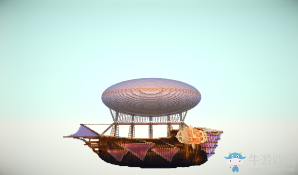 《我的世界》小飛船建造圖文教程