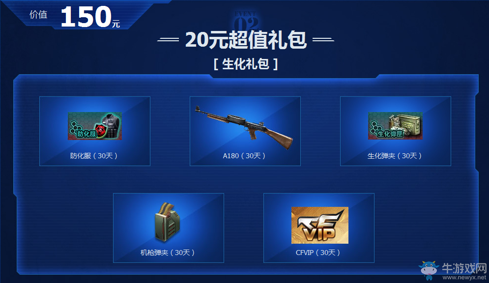 《CF》tgp超值禮包活動 25元買爆破禮包