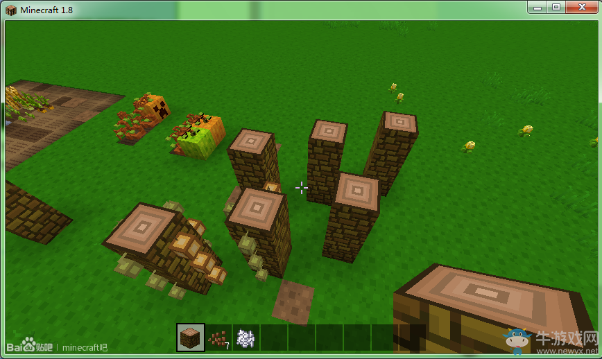 《我的世界》農作物及樹木種植入門教程