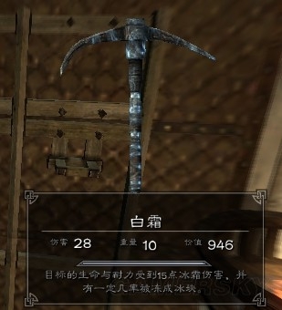 《上古卷軸5》特殊武器裝備物品圖鑒大全