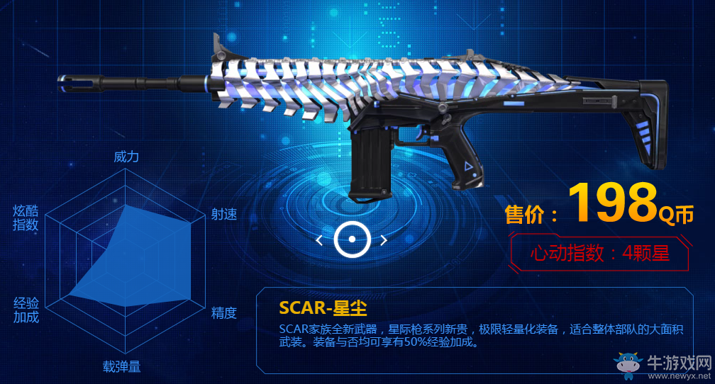 《逆戰》SCAR—天王預售 星系武器新貴