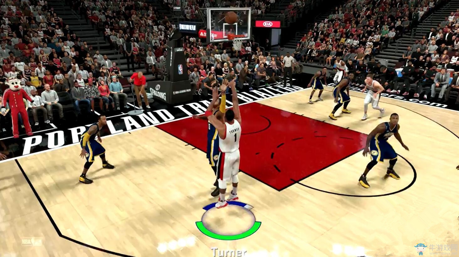 《NBA 2K17》扣籃方法動作視頻演示