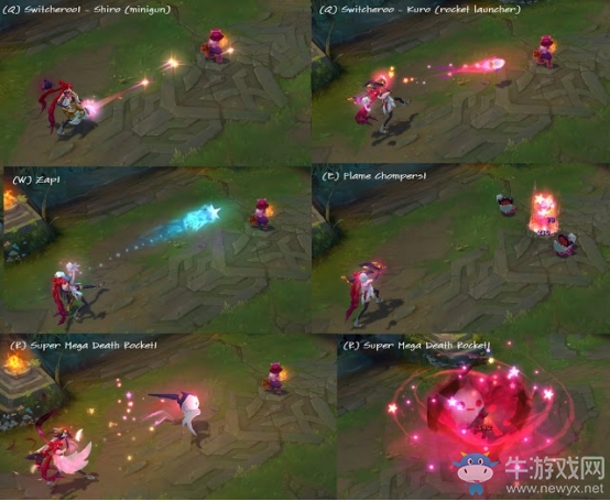 《LOL》金克絲新皮膚——魔法少女