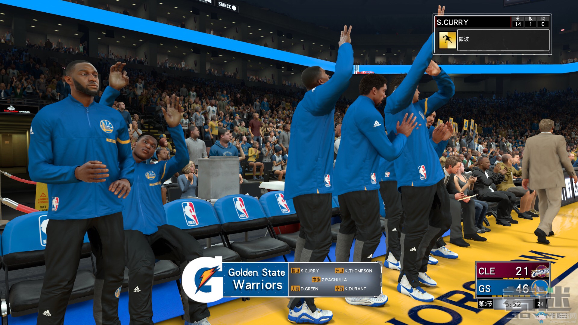 《NBA 2K17》比賽換人賽前戰術換人方法