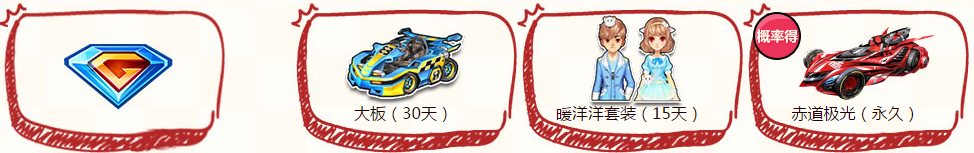 《QQ飛車》十一盛典極品S大放送藍鉆活動