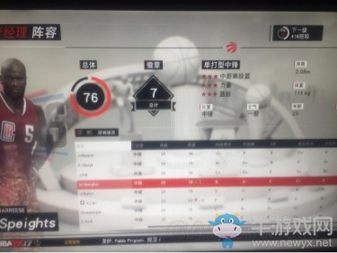 《NBA 2K17》經(jīng)理模式球員推薦