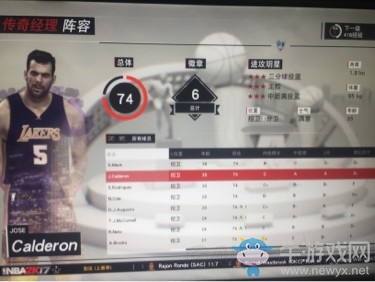 《NBA 2K17》經(jīng)理模式球員推薦