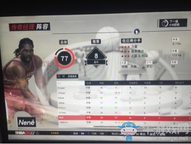 《NBA 2K17》經(jīng)理模式球員推薦