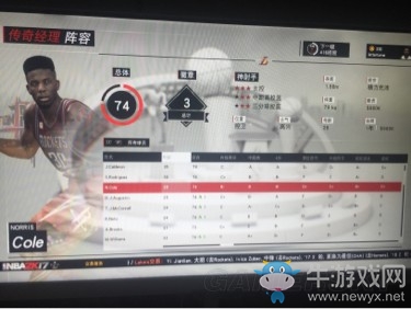 《NBA 2K17》經(jīng)理模式球員推薦