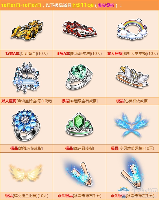 《QQ飛車》國慶萬人團(tuán)購活動