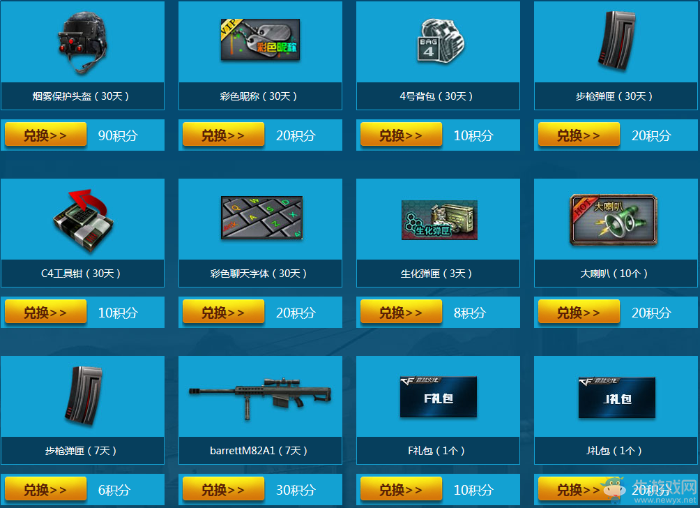 《cf》10月積分卡活動 絕對不虧