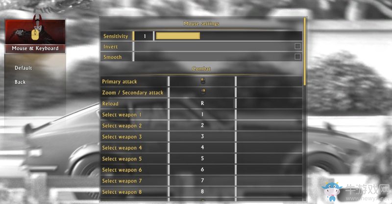 《影子武士2》按鍵操作方法