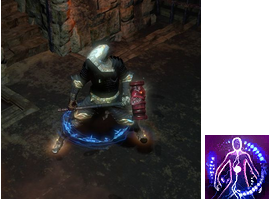 《流放之路》技能寶石之藍色光環寶石