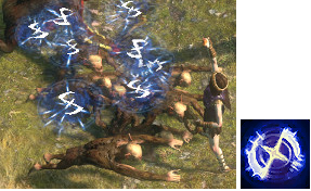 《流放之路》技能寶石之藍(lán)色詛咒寶石