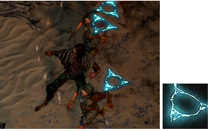 《流放之路》技能寶石之藍(lán)色詛咒寶石