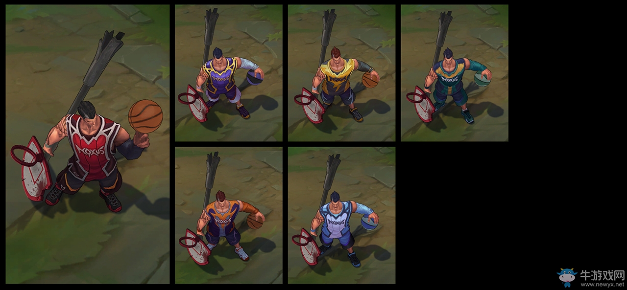 《LOL》灌籃高手 德萊厄斯炫彩皮膚包