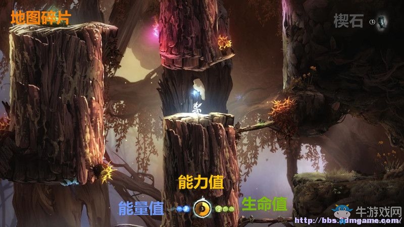 《奧日與黑暗森林》全地圖關卡流程圖文攻略
