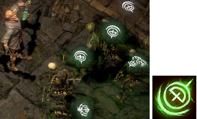 《流放之路》技能寶石之藍(lán)色詛咒寶石