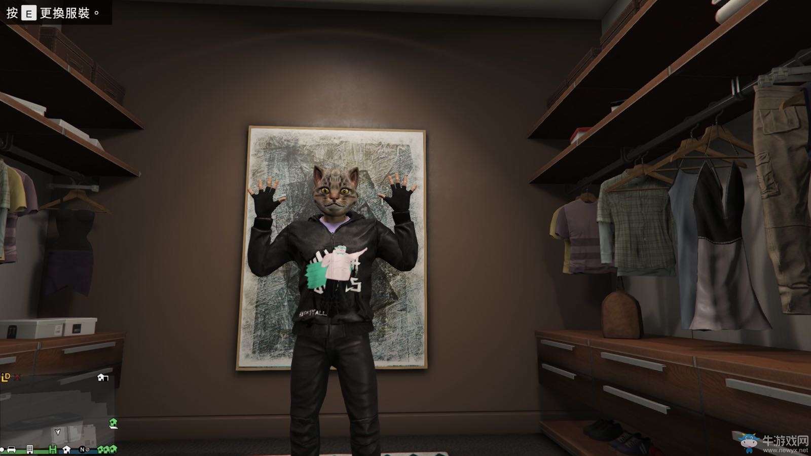 《GTA5》T恤圖案印到外套方法教程