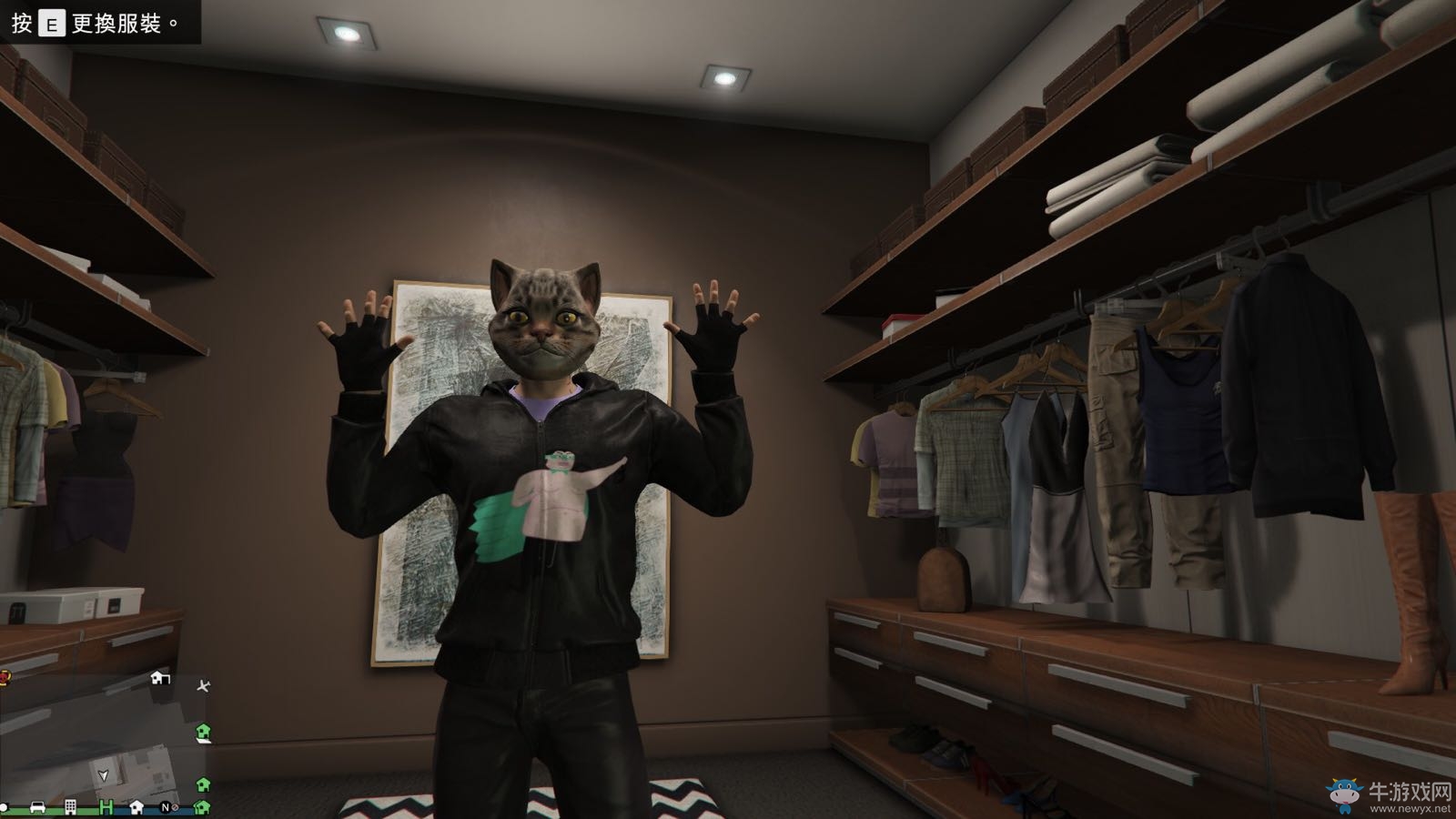 《GTA5》T恤圖案印到外套方法教程