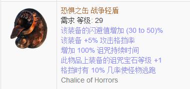 《流放之路》傳奇裝備之盾牌（普通掉落）