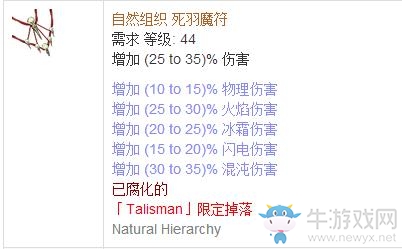 《流放之路》傳奇裝備之護身符（特定掉落）