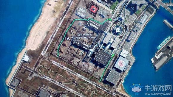 《GTA5》太平洋飛馳電掣任務最佳路線