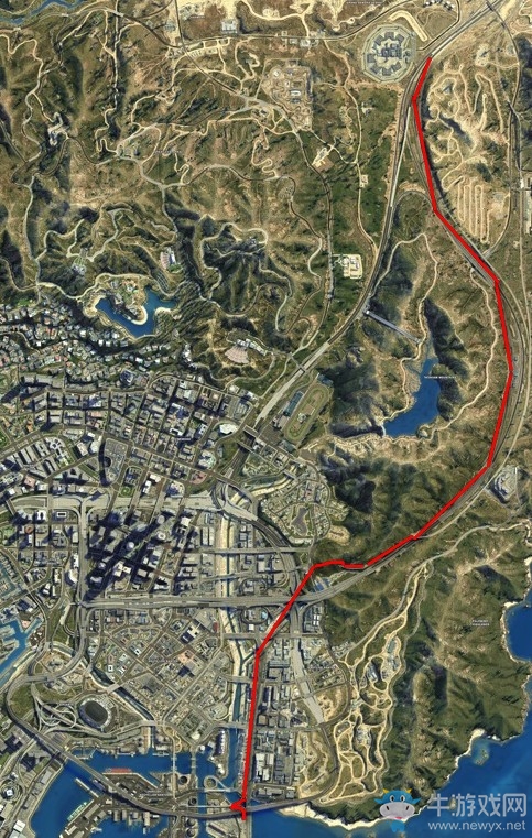 《GTA5》太平洋飛馳電掣任務最佳路線
