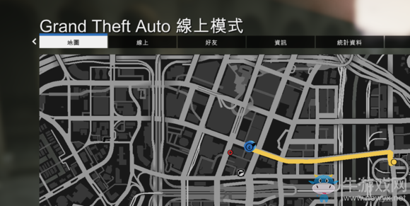《GTA5》太平洋飛馳電掣任務最佳路線