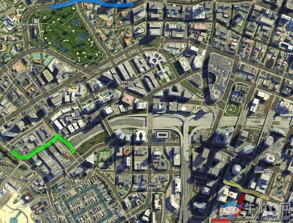 《GTA5》太平洋飛馳電掣任務最佳路線