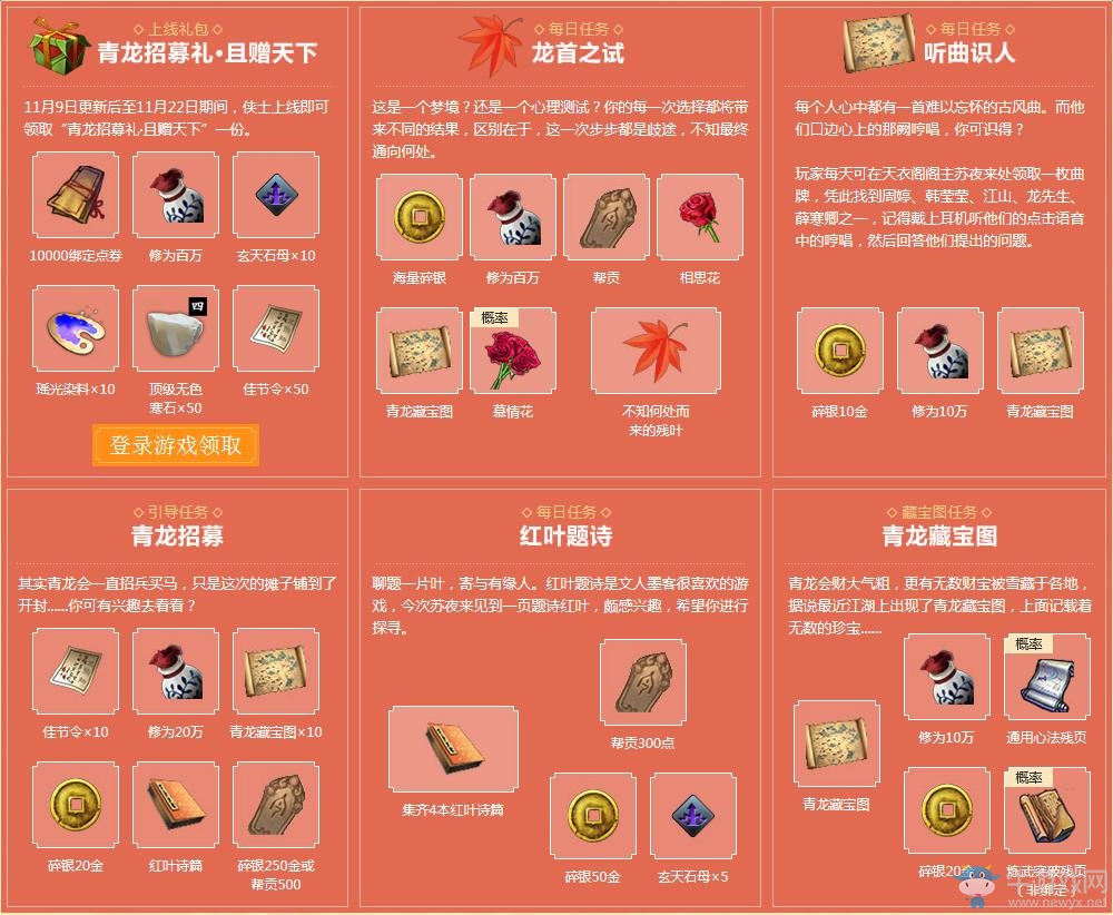 《天涯明月刀》開封紅葉紀天命自風流 在線領豪禮