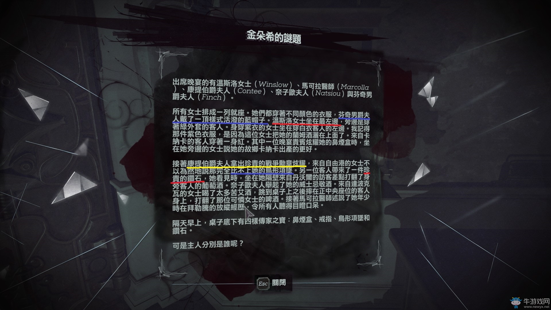 《羞辱2》全關卡物品收集攻略