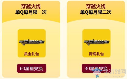 《cf》心悅星福利百萬Q幣等你拿 抽取Q幣大禮包