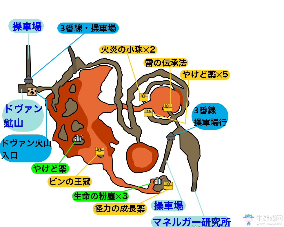 《怪物獵人：物語》全地圖大全