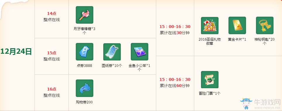 《QQ炫舞》圣誕回饋活動